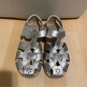 Pediped silver sandals